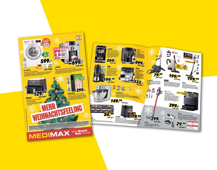 MEDIMAX: „Więcej świątecznego klimatu” Bild