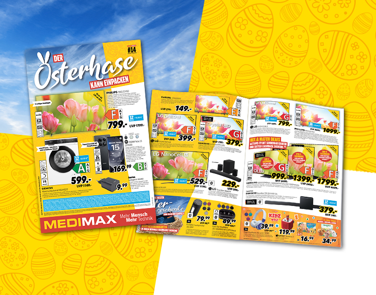 MEDIMAX: Jetzt im MEDIMAX Wochenprospekt: Top-Deals, die sich lohnen!“ Bild