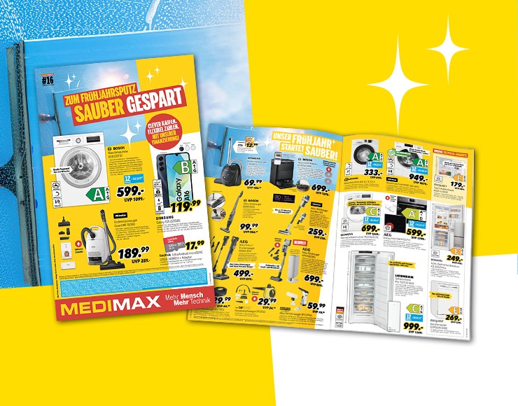 MEDIMAX: Jetzt im MEDIMAX Wochenprospekt: Top-Deals, die sich lohnen!“ Bild