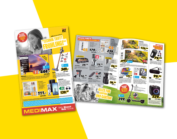 MEDIMAX: Jetzt im MEDIMAX Wochenprospekt: Top-Deals, die sich lohnen!“ Bild