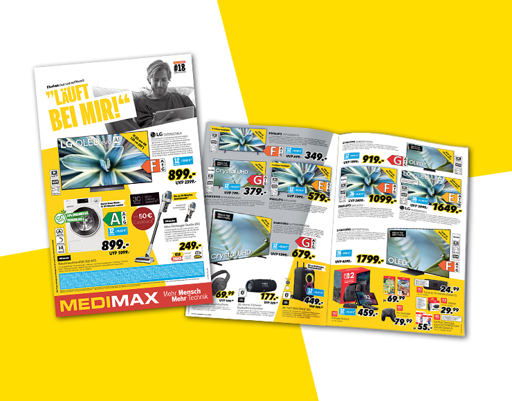 MEDIMAX: Jetzt im MEDIMAX Wochenprospekt: Top-Deals, die sich lohnen!“ Bild