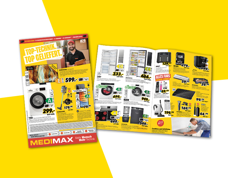 MEDIMAX: Jetzt im MEDIMAX Wochenprospekt: Top-Deals, die sich lohnen!“ Bild